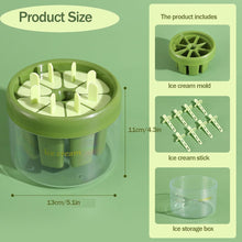 Load image into Gallery viewer, Reusable DIY 8 Pieces Ice Pop Mould
