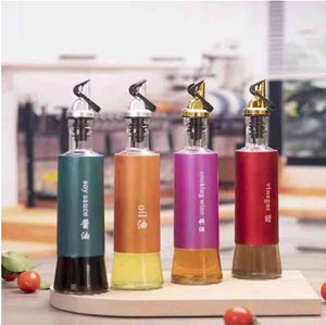 Oil Dispenser Bottle Automatic Opening and Closing Oil Pot