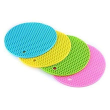 Load image into Gallery viewer, Silicone Heat Resistant Table Mat (Pack of 1)
