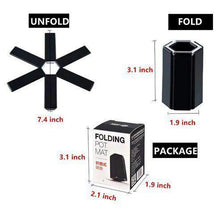 Load image into Gallery viewer, Square Bamboo Coaster Hot Pots and Pans Heat Pad
